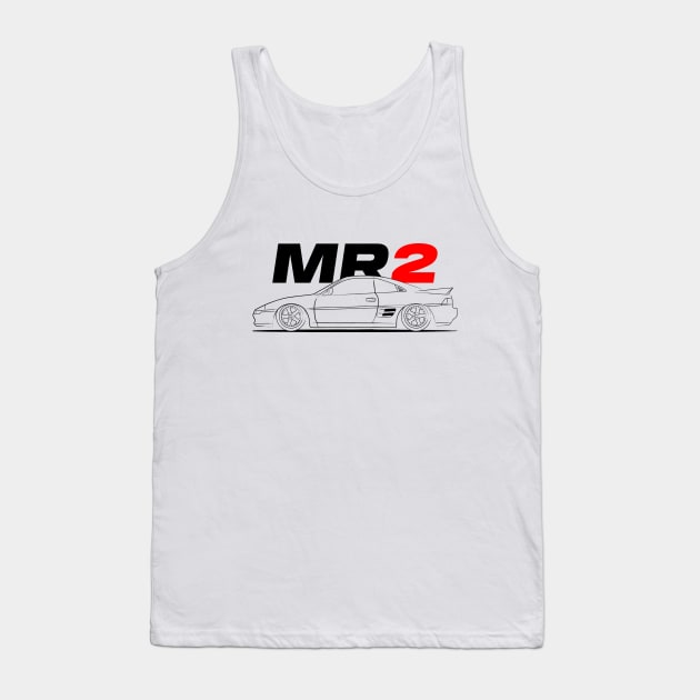 MK2 JDM MR 2 Tank Top by GoldenTuners